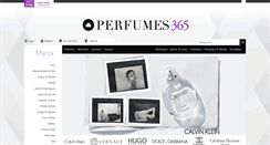 Desktop Screenshot of perfumes365.pt